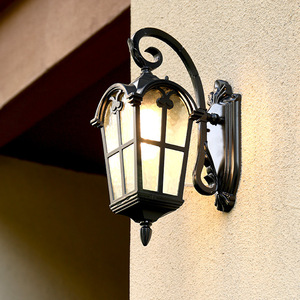 โคมไฟติดผนังภายนอกสไตล์เรโทร LED เหล็ก IP65 3500K แสงวอร์มไวท์ รับประกัน 10 ปี ปรับความสว่างได้ เหมาะสำหรับวิลล่า สวน ระเบียง ทางเข้าบ้าน - Product Image 5