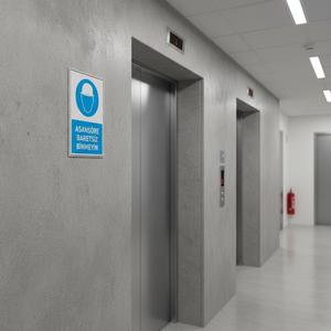 Casco de Seguridad para Uso en Elevadores: ¡No Entre Sin Él! - Product Image 3