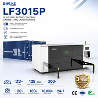 Machine de découpe laser fibre CNC 3 axes haute précision Yaskawa LF3015P à lit unique 3kW pour acier inoxydable, carbone et IA, directement de l'usine