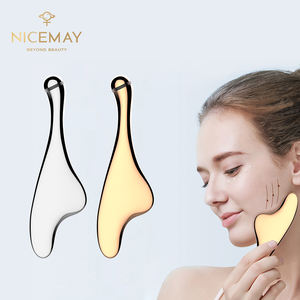 Outil de thérapie par microcourant et Gua Sha qui favorise la circulation, réduit les gonflements pour un visage sculpté - Product Image 3