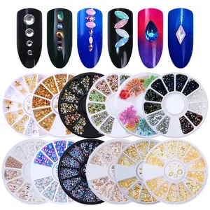 Pièces pour ongles, art des ongles, paillettes, strass, pierres précieuses, bijoux, perles, accessoires de décoration pour manucure, fournitures pour ongles pour professionnels - Product Image 2