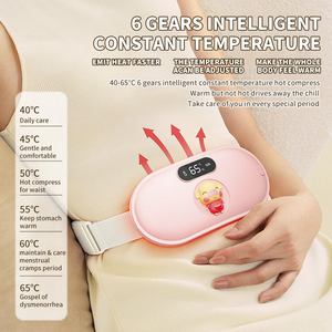 Cordless Massage Belt Warming Waist Body Heating Pad Menstrual Pain Heating Period Heating Belt for Period Pain - Product Image 3