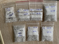 Toptan Küçük Boy Laboratuvarda Yetiştirilmiş Elmas Gevşek Baget DEF VVS 1MM 2MM 2.5MM 3MM 1 MM *4MM Laboratuvarda Yetiştirilmiş Mele Elmaslar