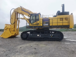 Excavatrice sur chenilles de haute qualité de 122 tonnes, modèle PC1250, jaune, équipement de construction lourd - Product Image 1