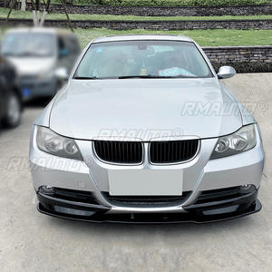 Para BMW Serie 3 E90 E91 320i 330i 2005-2008: Kit de carrocería con alerón delantero, difusor, divisores, faldones y embellecedores de protección. - Product Image 4