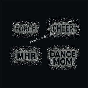 All Kinds of Cheerleader Custom Bling Iron on <strong>Rhinestone</strong> <strong>Transfer</strong> Custom <strong>Rhinestone</strong> <strong>Transfer</strong> for Cloth - Product Image 2