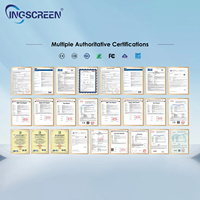 INGSCREEN All-in-One Desktop PC Slim Computer Set with Core I3 I5 I7 High Refresh Rate Hidden Camera OEM Factory Direct