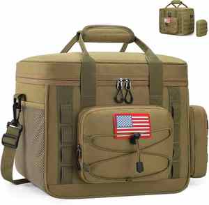Tactical <b>Lunch</b> <b>Box</b> for Men Large Durable Leakproof Cooler Bag with Detachable MOLLE Bags <b>Insulated</b> <b>Lunch</b> Bag - Product Image 1