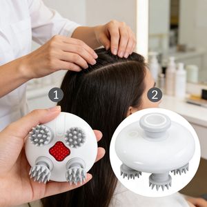 <span class=keywords><strong>Hot</strong></span> verkopende product <span class=keywords><strong>2026</strong></span> Hoofdmassage-apparaat Scalpmassage Multifunctionele hoofdhuidtherapie Meridian Kam Elektrische siliconen <span class=keywords><strong>massage</strong></span>-apparaat - Product Image 3