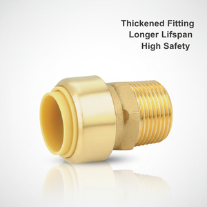 <span class=keywords><strong>Raccord</strong></span> <span class=keywords><strong>en</strong></span> <span class=keywords><strong>T</strong></span> <span class=keywords><strong>en</strong></span> laiton et cuivre à filetage NPT 20 20 16, résistant aux produits chimiques, haute pression, pour plomberie, directement de l'usine OEM - Product Image 4