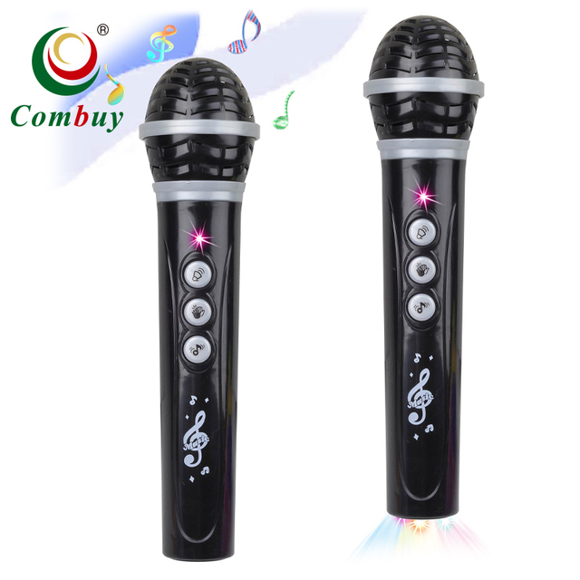 Speaker Music Battery Operated Children's Microphone Toys with Light