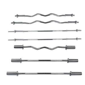 Barra de levantamiento de pesas cromada de 2200 mm y 1000 lb, barra de entrenamiento, barra de pesas para gimnasio - Product Image 5