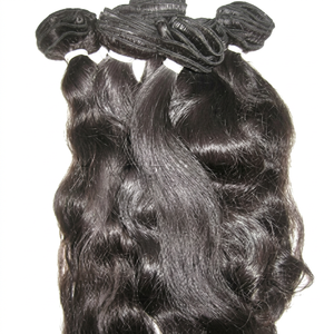 2027 REMI HAIR Hot Selling Unprocessed Virgin Indian Remy Human Hair Extensions Natural Wave No Steam Process Packaging Included - Product Image 1