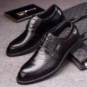 Zapatos Oxford de Cuero Genuino para Hombre, Estilo Monk Strap con Cierre de Botón, para Oficina y Negocios, Punta Puntiaguda, Entresuela de Goma, Otoño, QLFashion - Product Image 2