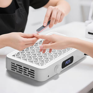 Collecteur de poussière professionnel pour ongles 130W à double turbine avec réglages réglables à 5 vitesses Vitesse maximale de 3500 tr/min pour l'aspiration des ongles - Product Image 5