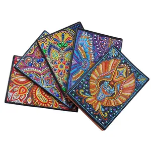 Hot selling DIY special drill diamond painting notebook full kits Owl crafts Mandela arts creative gift