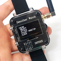 Herramienta de aprendizaje de ataque y defensa WiFi: Deauther Watch Y Hacker Watch para desarrollo de seguridad IoT y programación