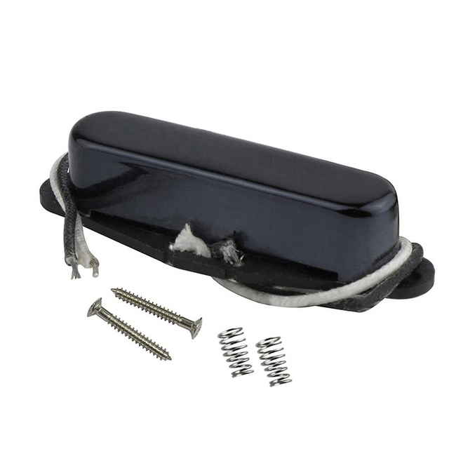 Wholesale Alnico V Black Fiber Bobbin Neck Electric Guitar Pickups for Tl Guitar