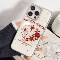 Coque de téléphone en résine époxy pour iphone16 16pro/promax 15 15promax/14Promax/14pro 14/13 13pro 12 11 Coque à bords argentés galvanisés