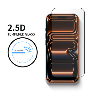Protector de Pantalla de Vidrio Templado <span class=keywords><strong>3</strong></span> en 1 con Nueva Tecnología 3A Anti-Reflejos, Anti-Reflejos de Luz y Anti-Huellas para iPhone 14 15 16 17 - Product Image 3