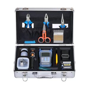 Estuche de herramientas para fibra óptica FTTH, kit de herramientas para fibra óptica con localizador visual de fallas y medidor de potencia óptica - Product Image 2