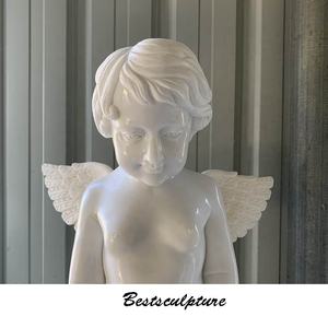 Clásica orinando chico estatua de piedra de la fuente de agua escultura para venta - Product Image 2