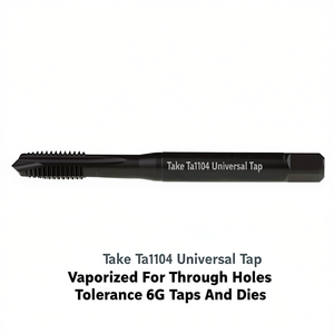 Macho universal Ttake Ta1104 para orificios pasantes, tolerancia 6G, machos y terrajas - Product Image 2