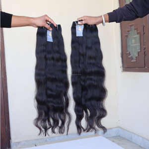 Mèches brésiliennes naturelles, ondulées, lisses, bouclées, 10a, 11a, cuticule vierge, cheveux tissés, vente en gros - Product Image 2