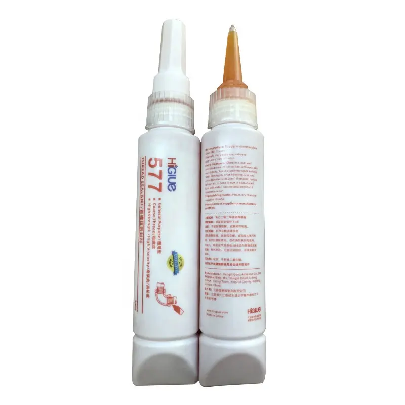 Medium Strength Liquid Yellow 577 Thread Sealant 50ml tube