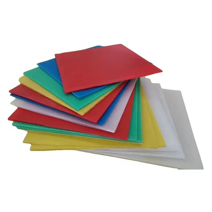 PP corrugated paper board printing any specification custom plastic board