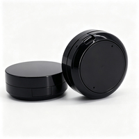 Boîtier compact vide en gros avec miroir 15g, en ABS et PP, pour fond de teint, crème, maquillage sans air, avec applicateur