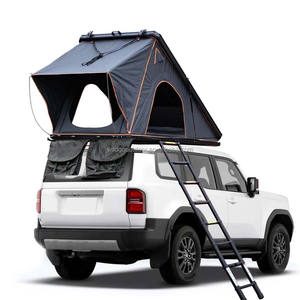 Tente de toit pour voiture pour 5 personnes, ouverture complète, imperméable avec auvent, installation rapide, modèle CRT-004 - Product Image 2