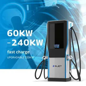 EVSE Manufacturers Ccs Commercial Dc Electric Car Solar Smart Charging Point 120kw 240kw Level 3 Type Dc Fast 320kw Ev Charger