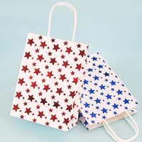 Vente en gros Sacs à bonbons Vente en gros Sacs cadeaux avec drapeau étoilé Sacs d'emballage pour décoration de fête de mariage et nouvel an