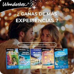 WONDERBOX Caja de <span class=keywords><strong>Regalo</strong></span> Rectangular MOMENTOS COMPARTIDOS 100 Actividades <span class=keywords><strong>para</strong></span> <span class=keywords><strong>Dos</strong></span> <span class=keywords><strong>Personas</strong></span> Desde España - Product Image 6