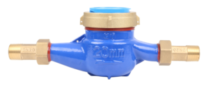 Хорошее качество, китайский производитель Dn15, 1/2 дюймов, латунный чугунный механический счетчик воды, счетчик воды для квартирного использования - Product Image 2