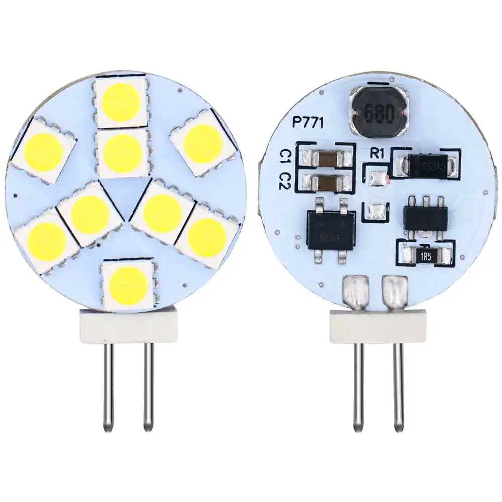 G4 5050 LEDランプスポットライトコーンLedミニランパダg4Led電球ランプマリンボートヨット電球360度交換ランプ12V