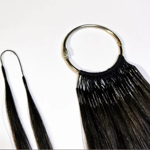Extensions de cheveux invisibles en plumes, 100% cheveux humains Remy, ultra-légères et invisibles pour une longueur et un volume sans effort - Product Image 1