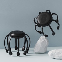 Masseur de tête électrique en forme de pieuvre, stimulateur de cuir chevelu entièrement automatique à 6 bras, relaxant, anti-stress, appareil de massage des tissus profonds pour