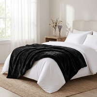 Plaid d'hiver en fausse fourrure de vison chinchilla, doux et moelleux, pour la décoration de la maison, certifié OEKO-TEX Premium