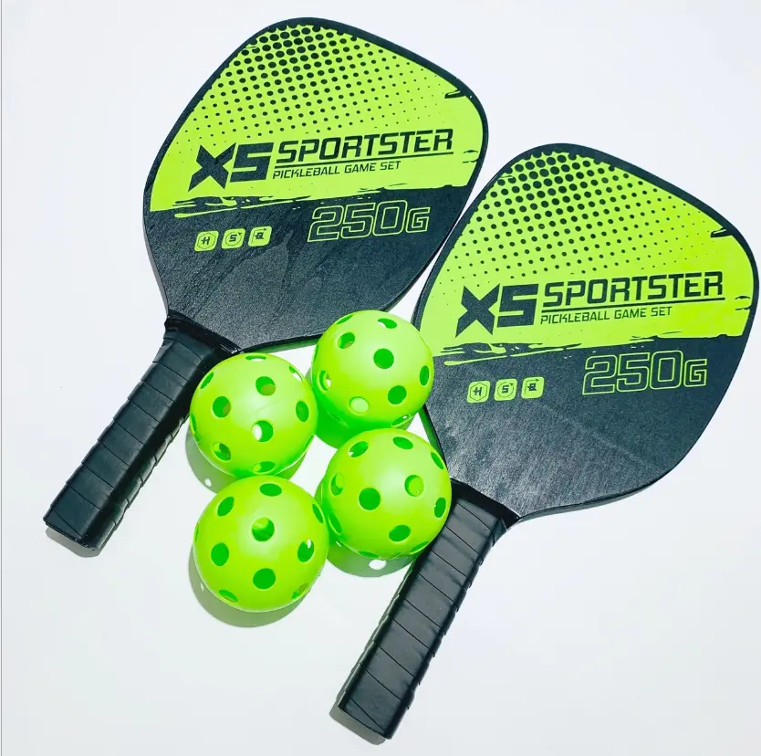 Racchetta da Tennis personalizzabile all'ingrosso da 2 racchette da 4 palline da spiaggia