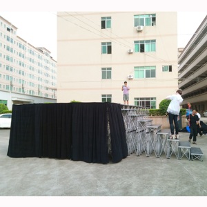 Portable flexible riser mobile <b>stage</b> outdoor concert <b>stage</b> - Product Image 5