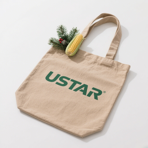 Groothandel Kersttassen Biologisch Afbreekbare Maïsvezel Herbruikbare Cadeauzakje Duurzame Zakelijke <span class=keywords><strong>Promo</strong></span>-Artikelen - Product Image 4