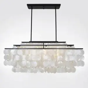 New Products shell chandelier lights modern luxury chandria lights indoor lighting fixtures