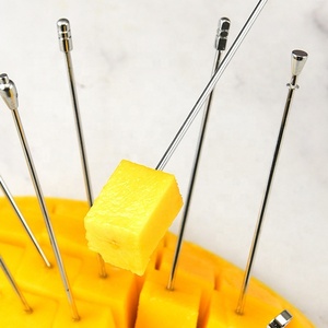 Dụng cụ pha chế đồ uống, que khuấy, que xiên trái cây, que kim loại hình cầu, thép không gỉ 304 18/8, que cocktail <span class=keywords><strong>Martini</strong></span> - Product Image 2