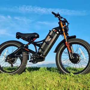 Kit de Conversión de Bicicleta Eléctrica Romeo con Llantas Gruesas, 3000W, 52V, Motor Dual, con Batería para Adultos, Largo Alcance, para Desplazamientos Urbanos - Product Image 1