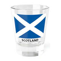 Verre à shot personnalisé avec logo d'usine, motif écossais Highland Cow, souvenir d'Écosse