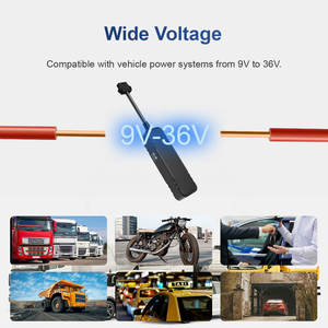 เครื่องติดตาม GPS 4G LTE แบบติดตั้งถาวร พร้อมระบบตรวจจับ ACC รองรับแพลตฟอร์มเว็บบน PC และซอฟต์แวร์แอปพลิเคชัน สำหรับรถจักรยานยนต์ รถบัส และยานพาหนะ - Product Image 4