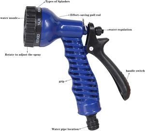 <strong>100</strong> ft Expandable Flexible Garden <strong>Hose</strong> Pipe Anti Kink with 7 Function Water Spray Gun Magic <strong>Hose</strong> - Product Image 5
