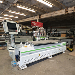 Máquina perforadora de carpintería totalmente automática de gran demanda, con motor de construcción de acero de alta resistencia para orificios de cerraduras y bisagras - Product Image 1